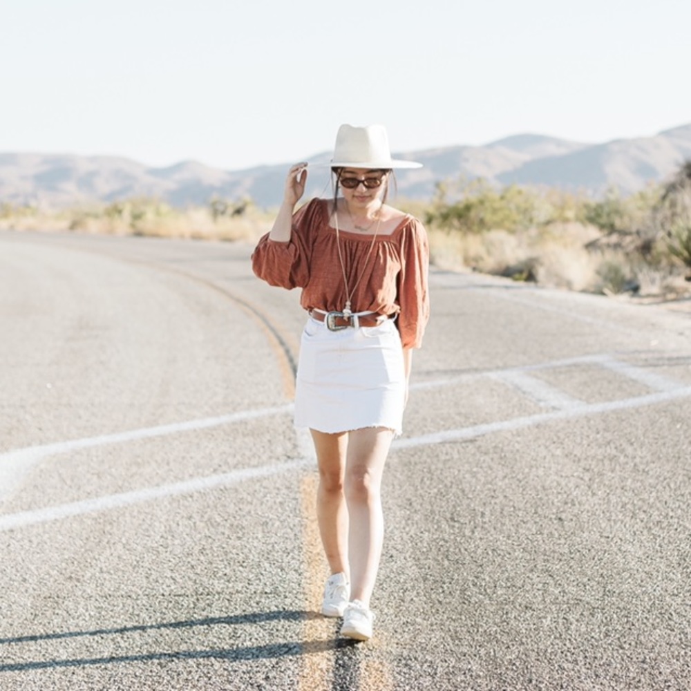 Free People | XS | Cropped Red Top